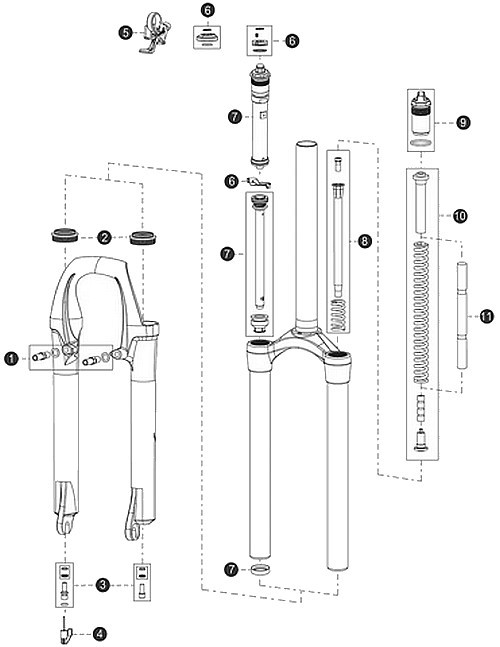 Probleempje voorvork - Mountainbike.nl