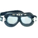 Retro Chopper Bril Roadhawk Leder Retro Chopper Bril Roadhawk Leder