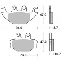 Lucas TRW MCB 760 SI Remblokken Lucas TRW MCB 760 SI Remblokken