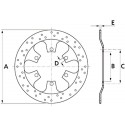 Brembo 78B40863 Remschijf Brembo 78B40863 Remschijf