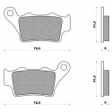 Brembo 07BB0210 Remblokken Brembo 07BB0210 Remblokken