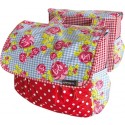 Basil Dubbele Fietstas Rosa Double Bag Basil Dubbele Fietstas Rosa Double Bag