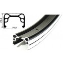 Achterwiel 26 Inch Quando Freewheel 7-Speed 36 Spaaks Zwart Achterwiel 26 Inch Quando Freewheel 7-Speed 36 Spaaks Zwart